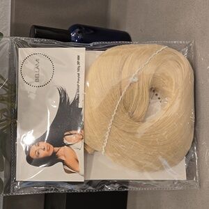 Bellami faux 20-inch ponytail in Ash Blonde